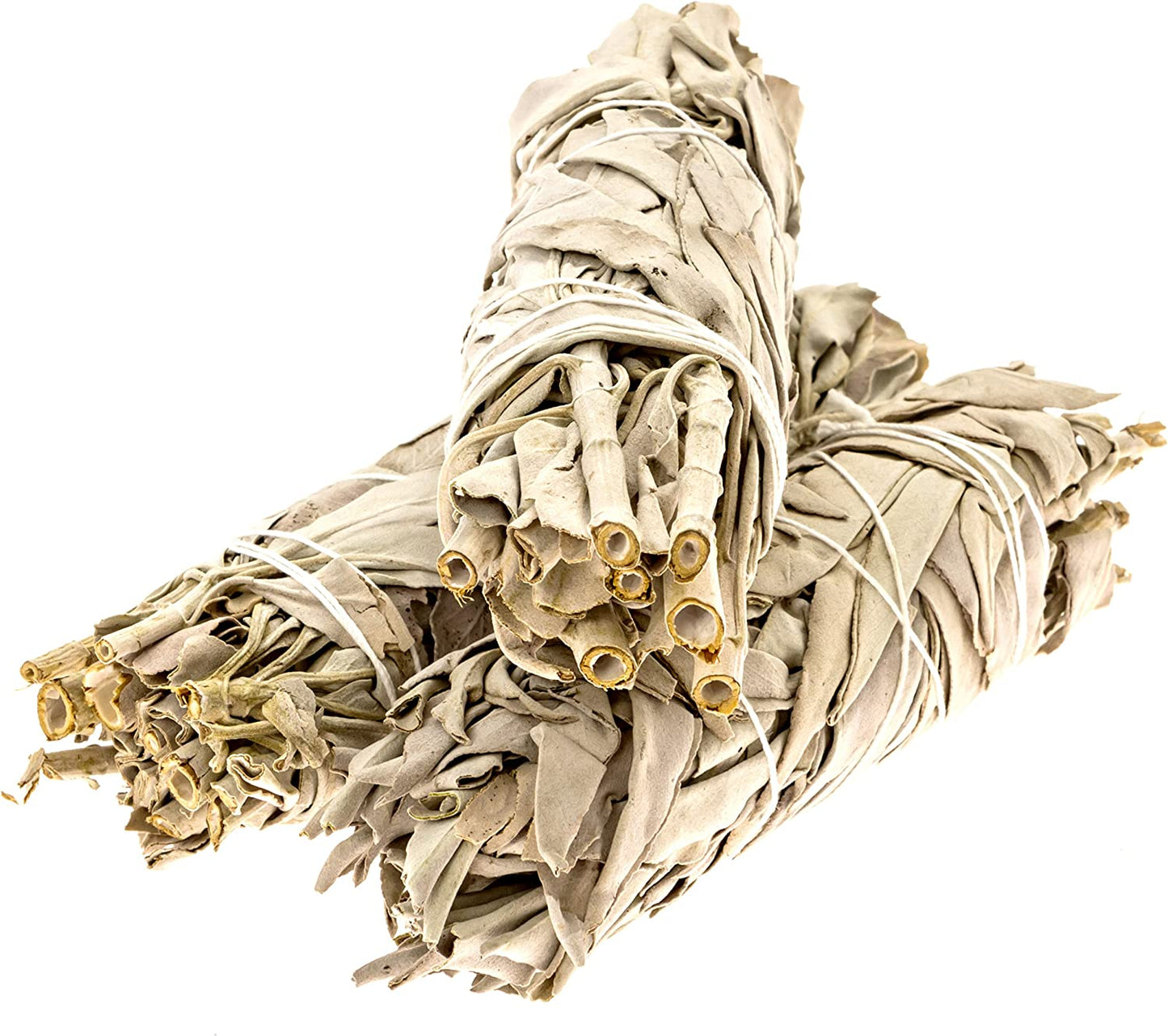 Premium California White Sage Smudge Sticks (6 Inch), 3 Pack, Packaged in USA