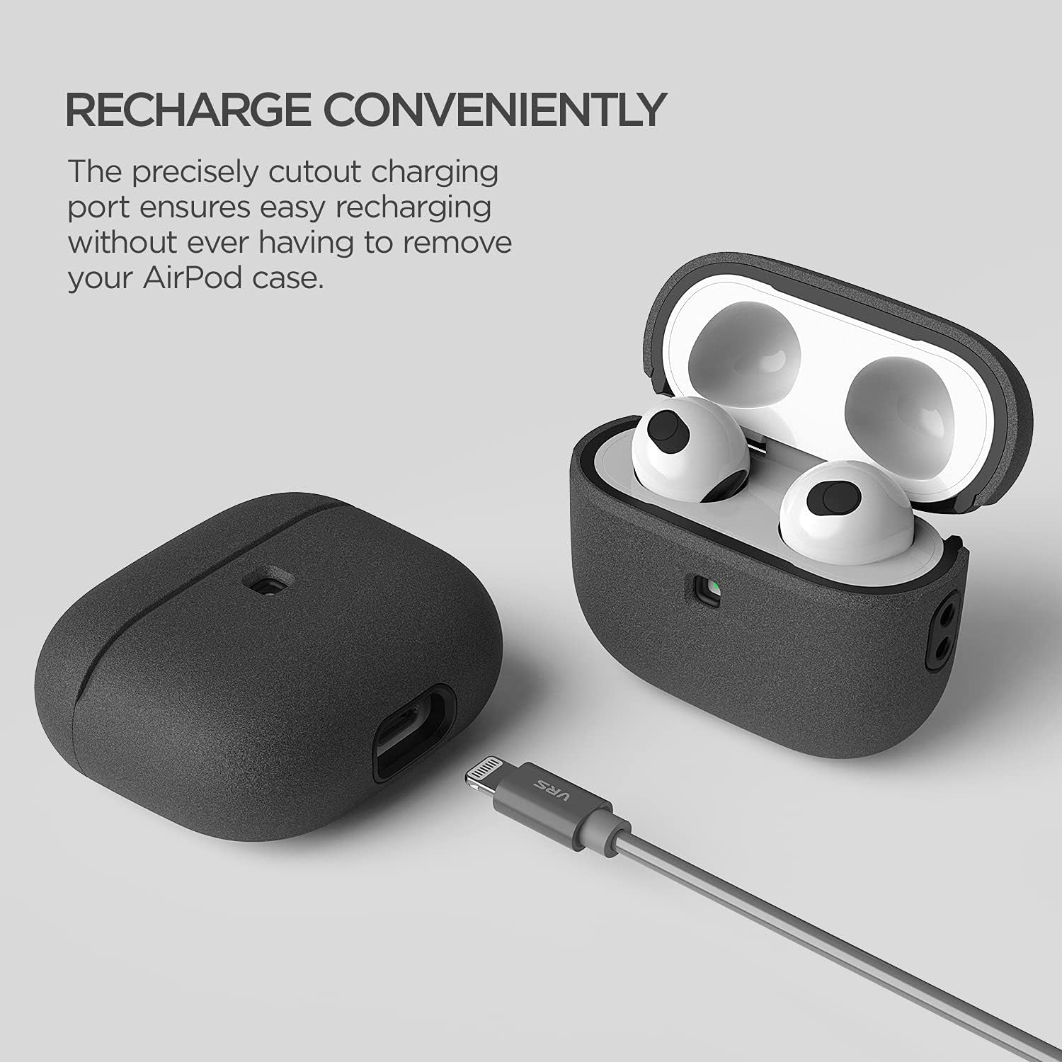 Modern Airpods 3Rd Generation Case for Airpods 3, Neat and Durable Case Compatible for Airpods 3 Case (2021)