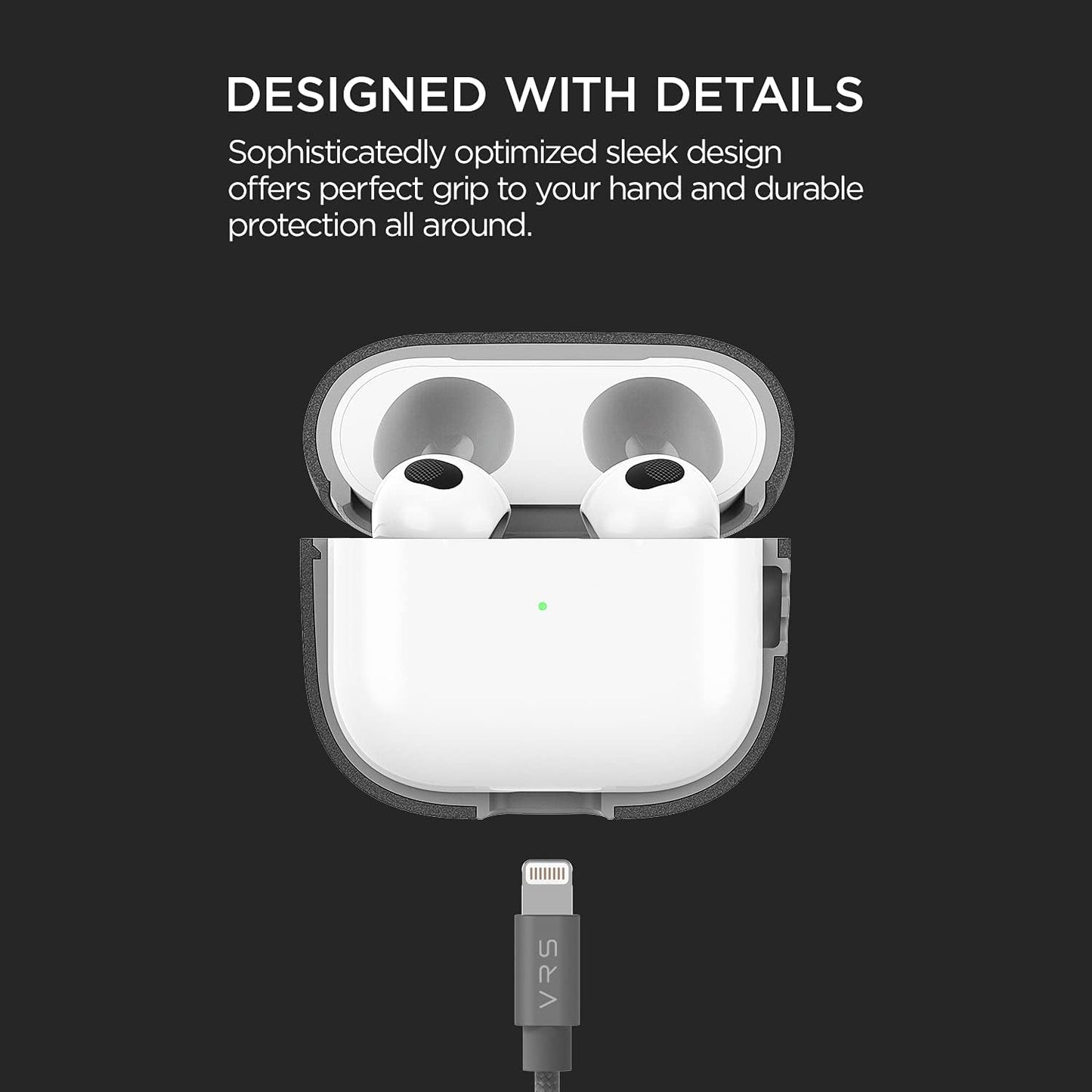 Modern Airpods 3Rd Generation Case for Airpods 3, Neat and Durable Case Compatible for Airpods 3 Case (2021)