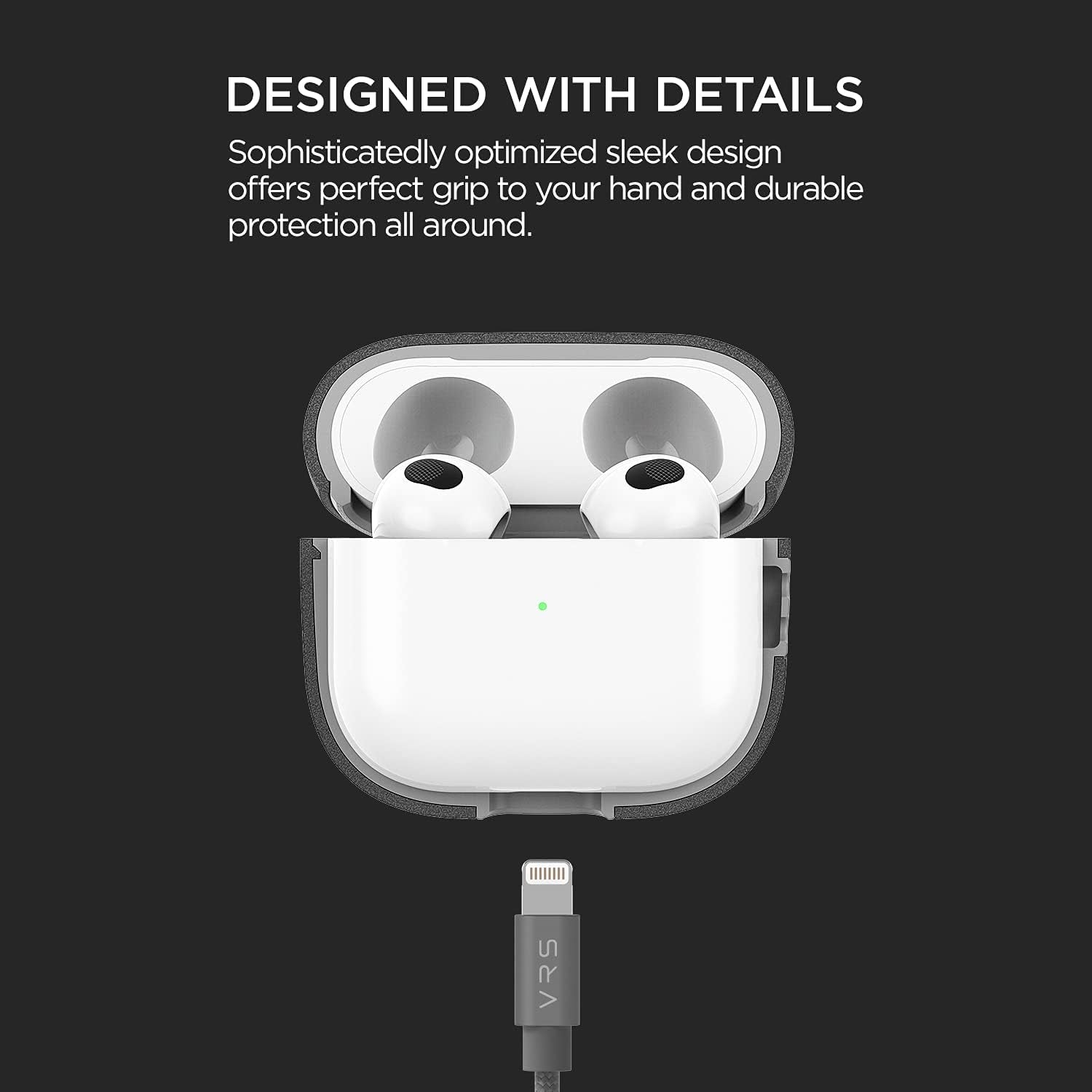 Modern Airpods 3Rd Generation Case for Airpods 3, Neat and Durable Case Compatible for Airpods 3 Case (2021)