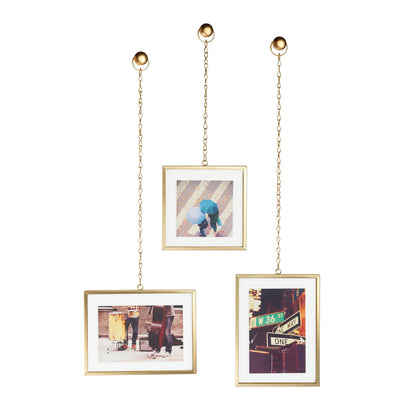 Fotochain Circular Gallery Wall Picture Frame, Set of 3